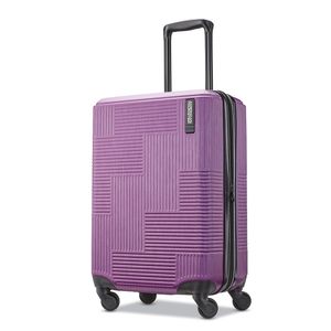 American Tourister Stratum XLT - Equipaje rígido, extensible con ruedas giratorias, Azul (Spruce)),