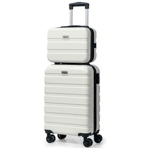 AnyZip Equipaje PC ABS Hardside maleta ligera con 4 ruedas universales TSA Lock 20 24 28 pulgadas,