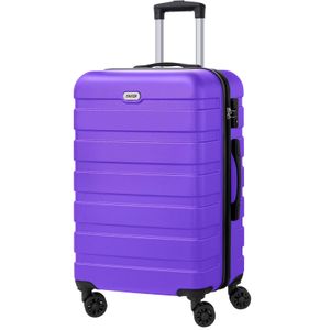 AnyZip Equipaje PC ABS Hardside maleta ligera con 4 ruedas universales TSA Lock 20 24 28 pulgadas,