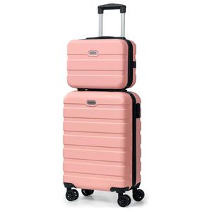 AnyZip Equipaje PC ABS Hardside maleta ligera con 4 ruedas universales TSA Lock 20 24 28 pulgadas,