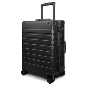 Travelking TravelKing - Maleta rígida de aluminio de varios tamaños para equipaje de mano, 20 a 28