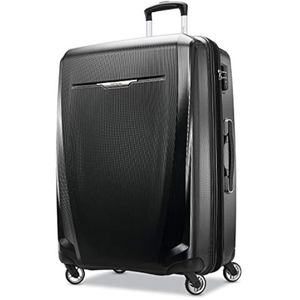 Samsonite Winfield 3 DLX Hardside - Equipaje expandible con ruedas, Negro), 120754-1041