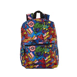 RALME Mochilas escolares de personajes grandes para niños o adultos, 16 pulgadas, Avengers,