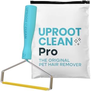 Uproot Cleaner Pro - Removedor de pelos de mascotas reutilizable, removedor de pelusas, raspador de
