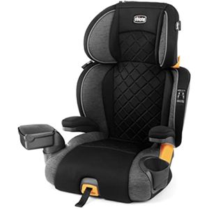 Chicco KidFit - Asiento para automóvil con cinturón 2 en 1, refuerza la postura