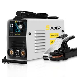 SIMDER Mini soldador de arco de 200 amperios, 110 V/220 V, máquina de soldadura MMA IGBT digital