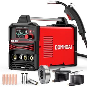 Soldador MIG 110V, 270A Flux Core MIG Soldador/Lift TIG/Stick Máquina de soldadura 3 en 1 con