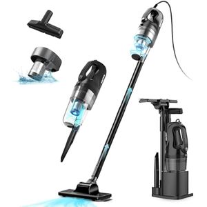 SOWTECH Aspiradora con cable, potente aspiradora de succión de 17 Kpa con cable de 23 pies,