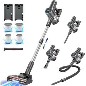 Aspiradora inalámbrica, aspiradora ligera de 350 W y 30 Kpa, aspiradora de mano inalámbrica con