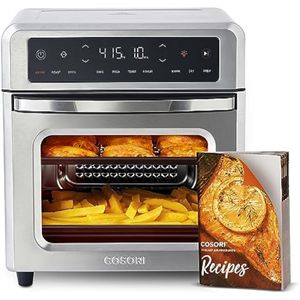 COSORI Horno tostador freidora de aire, tamaño familiar de 13 cuartos de galón, funciones 11 en 1