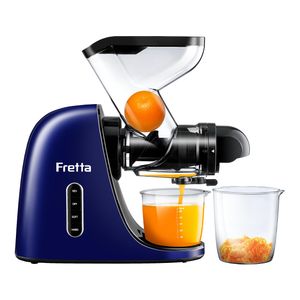 Exprimidores lentos, exprimidores de prensa en frío de Fretta - Exprimidor de jugos, extractor de