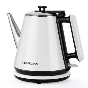Naibsan Electric Kettle, Stainless Steel Electric Tea Kettle with Auto Shut-off &amp; Boil-Dry
