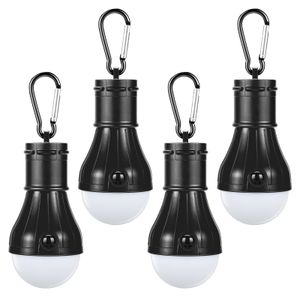 Doukey - Faroles LED portátiles para tienda de campaña (paquete de 4 unidades), 4 modos, para