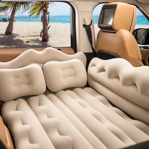Colchón de aire para automóvil con lados para automóvil, colchón inflable de aire para SUV, camión,