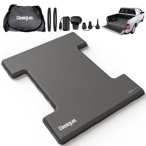 Colchón para cama de camión de 6 a 6.5 pies, tapete autoinflable tamaño completo para camiones