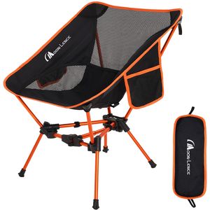 MOON LENCE Silla portátil de camping para mochilero, silla plegable ultraligera de 4ª generación,