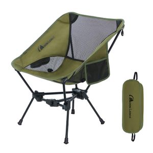 MOON LENCE Silla portátil de camping para mochilero, silla plegable ultraligera de 4ª generación,