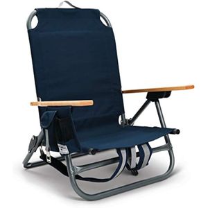 Sport-Brella SunSoul - Silla de playa plegable y ligera, soporte para tazas, reposabrazos plegable,