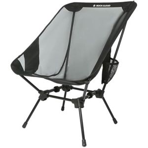ROCK CLOUD Silla de camping compacta portátil ultraligera, sillas plegables de malla de nailon para