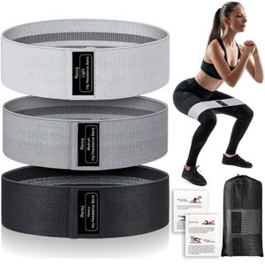 Resistance Bands, Exercise Workout Bands for Women and Men, 5 Set of Stretch Bands for Booty Legs,