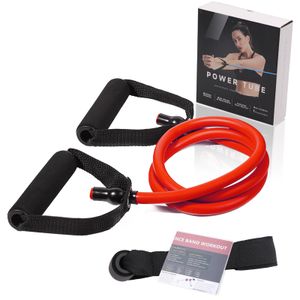 Bandas de resistencia individuales con asas para entrenar mujeres y hombres, bandas de ejercicio con