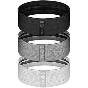 Te-Rich Resistance Bands, Fabric Booty Bands for Women, Cloth Workout Bands Resistance Loop Bands,