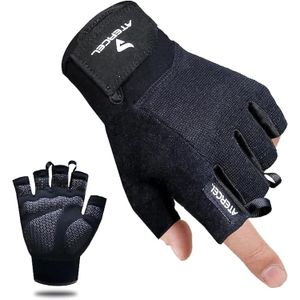 Atercel - Guantes de entrenamiento para hombres y mujeres, guantes de ejercicio para levantamiento