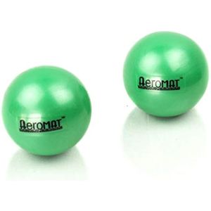 AEROMAT Mini bolas de peso, vienen en pares, 3.5 pulgadas de diámetro, diseñadas para entrenamiento