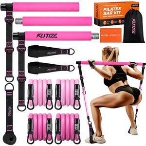 Kit de barra de pilates con bandas de resistencia, equipo de pilates, barra de pilates