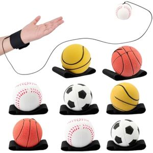 Pelota de retorno de muñeca 4/8/16/32 en una cuerda, pelotas deportivas de rebote de 2.36 pulgadas