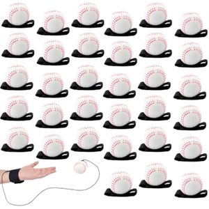 Pelota de retorno de muñeca 4/8/16/32 en una cuerda, pelotas deportivas de rebote de 2.36 pulgadas