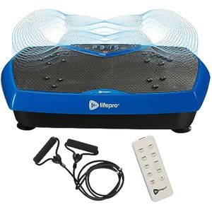 Lifepro Máquina de ejercicios de plataforma de placa de vibración de acupresión, quema más calorías