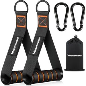 RENRANRING Gym Exercise Handles, Replacement Handle Attachments for Cable Machine Pulleys,