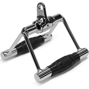 Yes4All Accesorio de cable con mango de doble fila D para entrenamiento de pesas, accesorios para