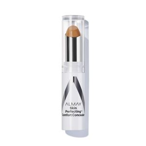Almay Corrector de comodidad que perfecciona la piel, maquillaje facial, cobertura completa, acabado
