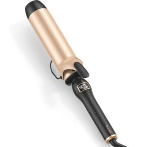 Rizador de 2 pulgadas, varita rizadora de barril grande para cabello largo, calefacción MCH con 12