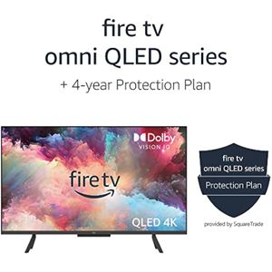 Televisión inteligente Amazon Fire TV Omni QLED Series de 65" en 4K UHD con Dolby Vision IQ,