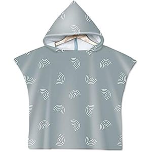 Baney Toalla de baño tipo poncho con capucha | Salida de baño para piscina | Niños pequeños y niños