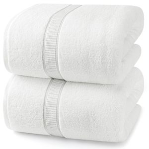 Utopia Towels - Lujosa toalla de baño jumbo, 2 unidades, toalla extragrande 100% algodón hilado en