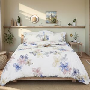 Helthep Juego de funda nórdica de algodón MM-F