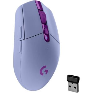 Logitech G 305 LIGHTSPEED - Mouse inalámbrico para juegos, sensor Hero 12K, 12,000 DPI, ligero, 6