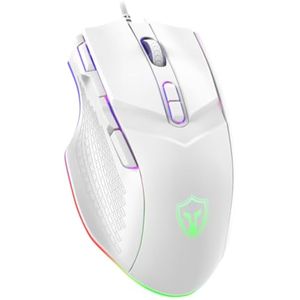 LEWENTECH Ratón para juegos 6 DPI ajustables hasta 7200 mouse de PC con cable, 8 botones