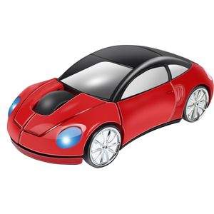Ratón inalámbrico Cool Car Shape Mouse 2.4G Ratones inalámbricos ópticos para PC Ordenador portátil