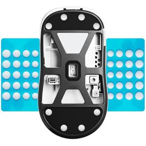 Patines de ratón para juegos ICE - V2 Patines DIY Puntos universales para todos los modelos de