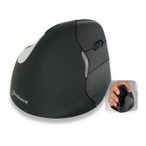 Evoluent VM4RM VerticalMouse 4 - Ratón ergonómico con conexión Bluetooth para Mac OS (tamaño normal)