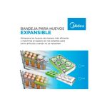 Heladera con Freezer Inverter Midea MDRT385MTF01AD 266Lts Blanco