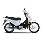 Motocicleta Mondial LD 110 MAX RT Plata