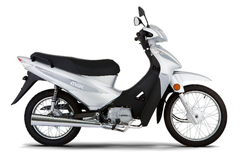 Motocicleta Mondial LD 110 MAX RT Plata