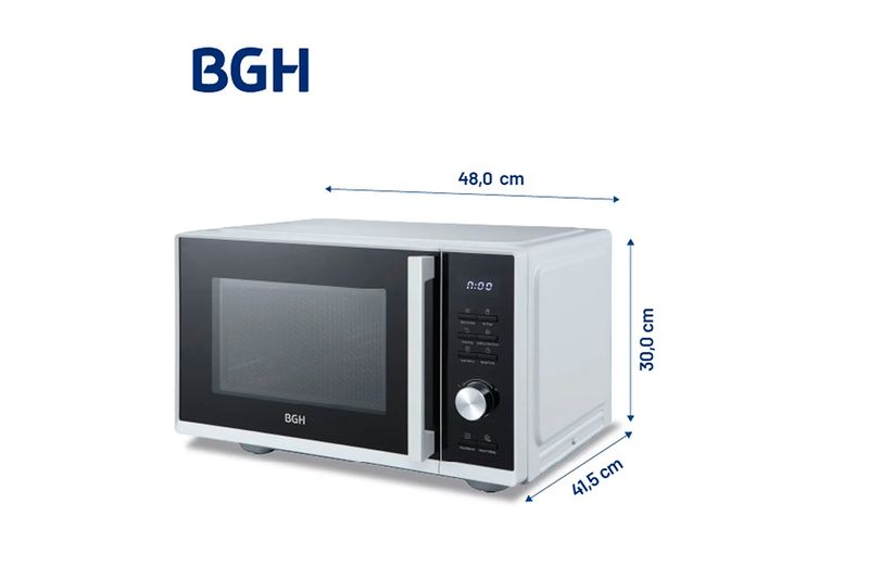Microonda Air Fryer BGH 25Lts B325DFB24
