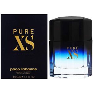 Paco Rabanne Perfume Paco Xs para hombre, fragancia floral amaderada, recién incandescente, se abre